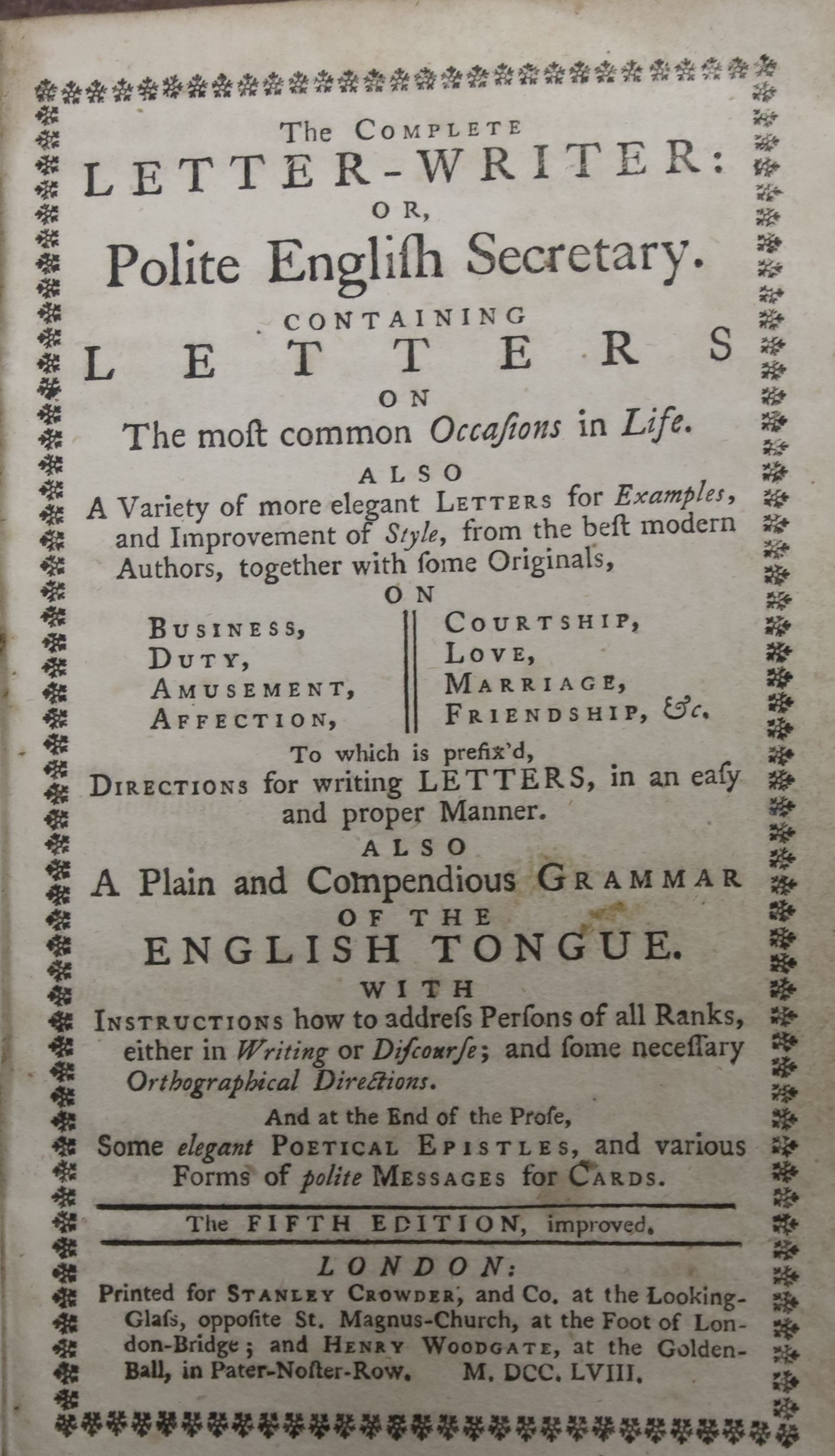 Old Leather miscellany, includes Les Delices de Pays-Bacs.....vol.3 only. (Liege, 1769); Gale's Opuscala Mythologica; physica et ethica. (Amsterdam, 1688); and 21 others, sold as found